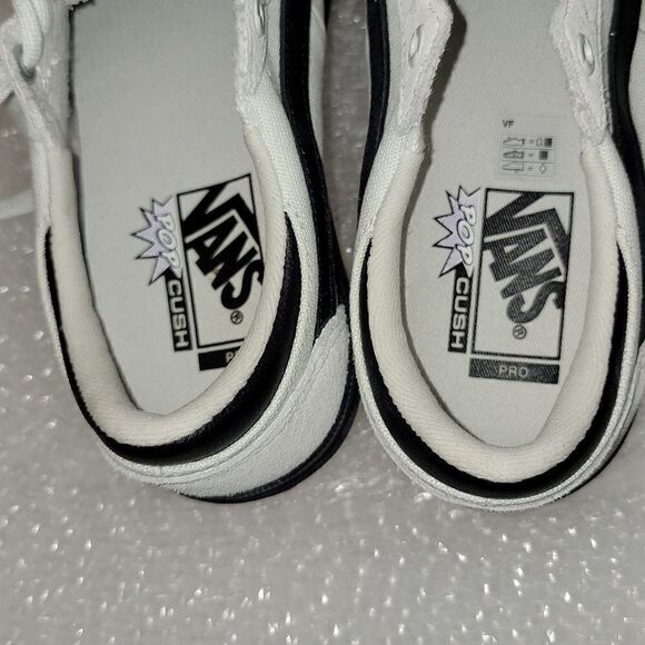 New Vans Gilbert Crockett 2 Pro Pop Cush Pearl & Black Size M 6.5 W 8 - Picture 8 of 12